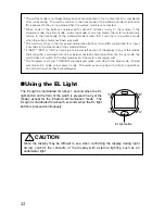 Preview for 22 page of Citizen Cyber Aqualand D700 Instruction Manual