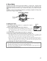 Preview for 31 page of Citizen Cyber Aqualand D700 Instruction Manual