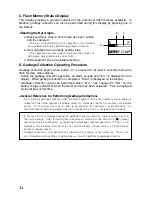 Preview for 34 page of Citizen Cyber Aqualand D700 Instruction Manual