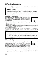 Preview for 36 page of Citizen Cyber Aqualand D700 Instruction Manual