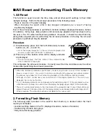 Preview for 64 page of Citizen Cyber Aqualand D700 Instruction Manual