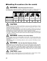 Preview for 68 page of Citizen Cyber Aqualand D700 Instruction Manual