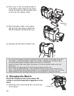 Предварительный просмотр 22 страницы Citizen Cyber Aqualand NX D710 Instruction Manual