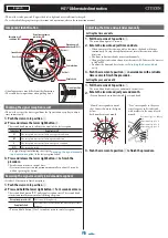 Предварительный просмотр 1 страницы Citizen H41 Series Abbreviated Instruction