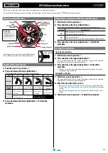 Предварительный просмотр 1 страницы Citizen h950 Abbreviated Instruction