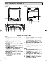 Предварительный просмотр 8 страницы Citizen JCTV1586 Instruction Manual