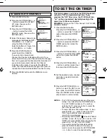 Предварительный просмотр 17 страницы Citizen JCTV1586 Instruction Manual