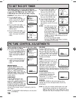 Предварительный просмотр 18 страницы Citizen JCTV1586 Instruction Manual