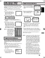 Предварительный просмотр 21 страницы Citizen JCTV1586 Instruction Manual