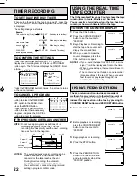 Предварительный просмотр 22 страницы Citizen JCTV1586 Instruction Manual