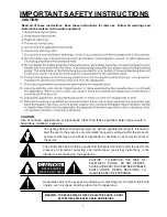 Preview for 2 page of Citizen JCTV2110 Operating Manual