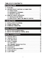 Preview for 5 page of Citizen JCTV2110 Operating Manual