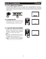 Preview for 16 page of Citizen JCTV2110 Operating Manual