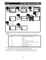 Preview for 29 page of Citizen JCTV2110 Operating Manual