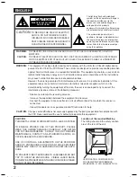 Предварительный просмотр 2 страницы Citizen JDVD1900B Instruction Manual