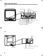 Предварительный просмотр 8 страницы Citizen JDVD1900B Instruction Manual