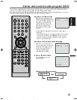 Предварительный просмотр 21 страницы Citizen JDVD1900B Instruction Manual