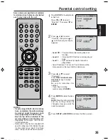 Предварительный просмотр 35 страницы Citizen JDVD1900B Instruction Manual