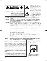 Предварительный просмотр 2 страницы Citizen JDVD3020B Operating Manual