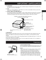 Предварительный просмотр 5 страницы Citizen JDVD3020B Operating Manual