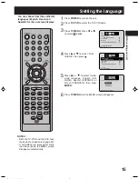 Предварительный просмотр 15 страницы Citizen JDVD3020B Operating Manual