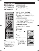 Предварительный просмотр 16 страницы Citizen JDVD3020B Operating Manual