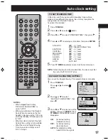 Предварительный просмотр 17 страницы Citizen JDVD3020B Operating Manual