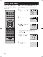 Предварительный просмотр 18 страницы Citizen JDVD3020B Operating Manual