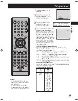 Предварительный просмотр 19 страницы Citizen JDVD3020B Operating Manual