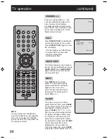 Предварительный просмотр 20 страницы Citizen JDVD3020B Operating Manual