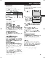 Предварительный просмотр 31 страницы Citizen JDVD3020B Operating Manual