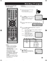 Предварительный просмотр 33 страницы Citizen JDVD3020B Operating Manual