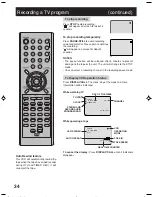 Предварительный просмотр 34 страницы Citizen JDVD3020B Operating Manual