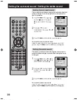 Предварительный просмотр 38 страницы Citizen JDVD3020B Operating Manual