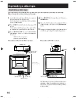 Предварительный просмотр 40 страницы Citizen JDVD3020B Operating Manual