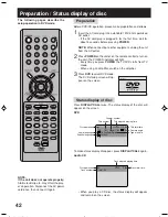 Предварительный просмотр 42 страницы Citizen JDVD3020B Operating Manual