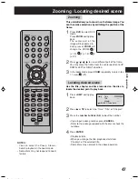 Предварительный просмотр 47 страницы Citizen JDVD3020B Operating Manual