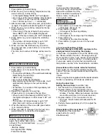 Предварительный просмотр 3 страницы Citizen JNOXXX CTZ-B6770 Instruction Manual