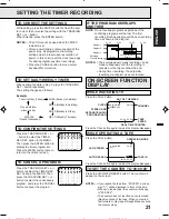 Preview for 21 page of Citizen JVHS3990C Instruction Manual