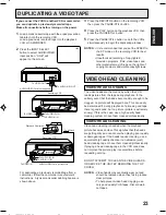 Preview for 23 page of Citizen JVHS3990C Instruction Manual