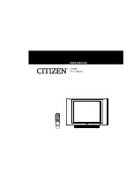 Preview for 1 page of Citizen LT1960 User Manual