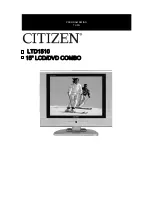 Citizen LTD1510 Instruction Manual preview