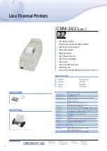 Предварительный просмотр 14 страницы Citizen Mini Printer Product Manual