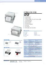 Предварительный просмотр 15 страницы Citizen Mini Printer Product Manual