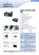 Предварительный просмотр 20 страницы Citizen Mini Printer Product Manual