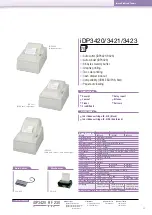 Предварительный просмотр 25 страницы Citizen Mini Printer Product Manual