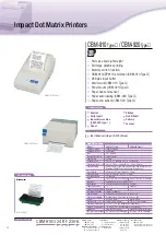 Предварительный просмотр 26 страницы Citizen Mini Printer Product Manual