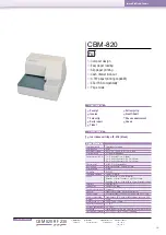 Предварительный просмотр 27 страницы Citizen Mini Printer Product Manual