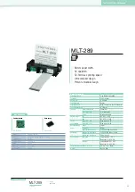 Предварительный просмотр 33 страницы Citizen Mini Printer Product Manual