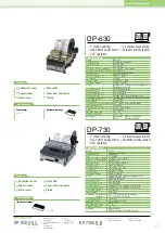 Предварительный просмотр 43 страницы Citizen Mini Printer Product Manual